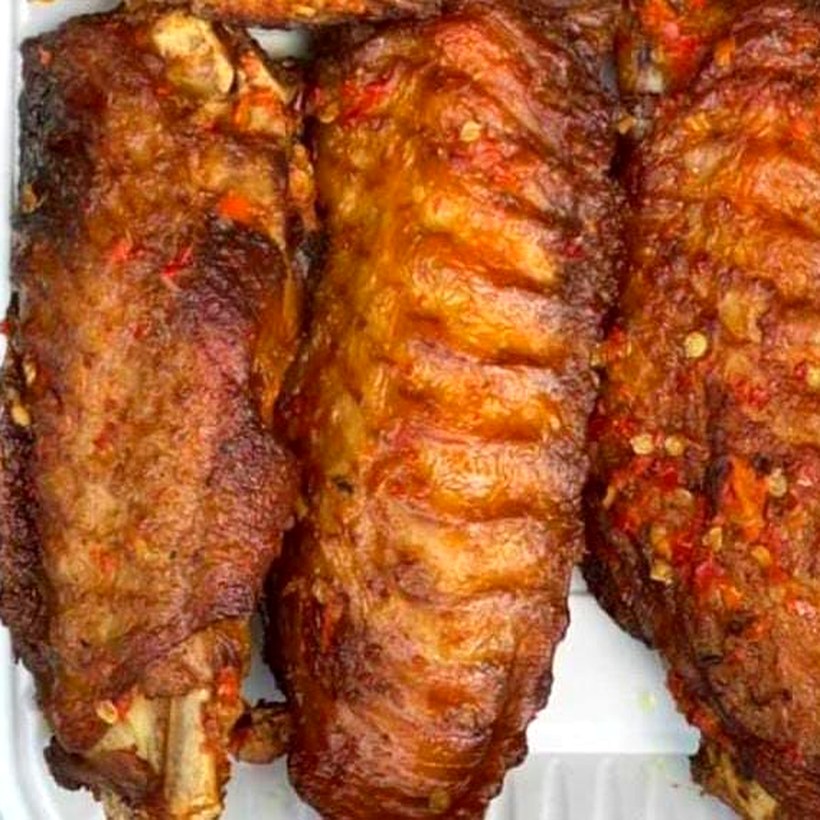 Peppered Turkey Wings
