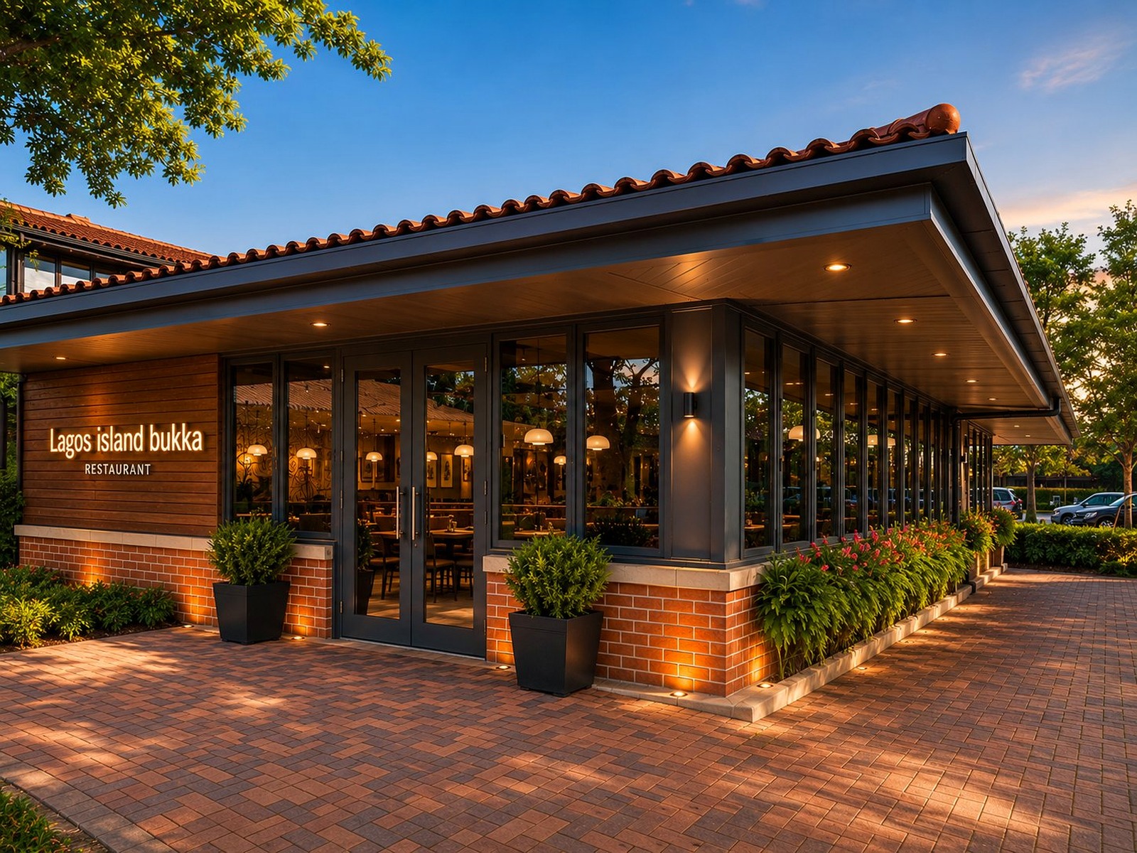 Lagos Island BUKKA restaurant in Milton Keynes